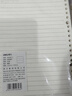 得力（deli）文具A5/60張活頁本替芯20孔筆記本子活頁紙考研復(fù)習(xí)作業(yè)本橫線單本NA560-2 曬單實(shí)拍圖