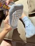 尼多熊嬰兒地板襪子春秋舒適透氣寶寶室內(nèi)學(xué)步襪隔涼防滑襪寶寶地板襪 曬單實(shí)拍圖