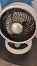 VCJ【德國(guó)品牌】空氣循環(huán)扇電風(fēng)扇家用臺(tái)式桌面節(jié)能輕音 機(jī)械旋鈕可搖頭3m線 DQ19R 曬單實(shí)拍圖