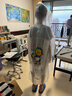 京東京造 兒童雨衣學生背包男女大童卡通加長全身小孩TPU柔軟雨披 XXL碼 曬單實拍圖