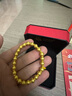 中國(guó)黃金（CHINA GOLD）黃金手鏈女足金大金珠手串七夕情人節(jié)禮物送女友老婆 足金大金珠手串金重約5.80g 曬單實(shí)拍圖