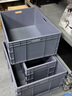 穩斯坦 WST020 歐標EU箱 汽配周轉箱 塑料物流箱 收納零件盒 800*600*340箱子 曬單實(shí)拍圖
