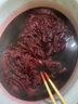 九棵松毛呢羊絨真絲桑蠶絲衣服染料家用染色劑進(jìn)口環(huán)保染衣服不褪色免煮 酒紅色 曬單實(shí)拍圖