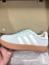 adidas「T頭鞋」BARREDA板鞋德訓鞋男女阿迪達斯輕運動(dòng) 薄荷綠/漢玉白/樹(shù)脂黃   40 曬單實(shí)拍圖