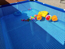 汀白大型游泳池家用兒童加厚戶(hù)外支架泳池超大別墅水池小孩戲水池 5.5m*2.7m*1.22m高+禮包梯子+過(guò)濾泵 曬單實(shí)拍圖