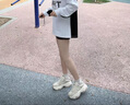 Champion美國冠軍2025新款老爹鞋男女 休閑百搭鞋25FWC65 銀色 37 曬單實拍圖