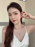 CIAREKAIEN輕奢莫桑鉆四葉草項鏈女士時尚首飾品七夕情人節(jié)禮物送女友老婆 四葉草項鏈【白鉆】 曬單實拍圖