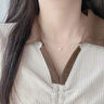 YaoYiZun方糖純銀項鏈女2025新款送女友禮物小眾輕奢設計生日禮物送老婆 單顆方糖項鏈 曬單實拍圖