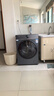 海爾（Haier）滾筒洗衣機(jī)全自動(dòng)10公斤家用家電國家補(bǔ)貼20% 超薄懶人內(nèi)衣洗 一級(jí)能效以舊換新XQG100-LE55JHU1 曬單實(shí)拍圖