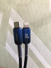 機(jī)樂(lè)堂充電線(xiàn)手機(jī)充電線(xiàn)適用蘋(píng)果華為數(shù)據(jù)線(xiàn)充電器A42晶透系列快充數(shù)據(jù)線(xiàn) 冰晶黑【30wPD快充】1.2米 曬單實(shí)拍圖