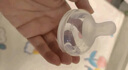 bebebus【配件】鉑晶鉆光奶瓶寬口偏心仿母乳防脹氣吸管奶瓶配件鏈接 單奶嘴（3-6月寶寶） 曬單實拍圖