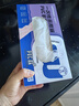穩(wěn)健食品用PVC手套洗碗家務(wù)強(qiáng)韌耐酸堿一次性衛(wèi)生手套S碼小號(hào)100只/盒 曬單實(shí)拍圖