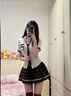 2025新款情趣內(nèi)衣女仆裝cos性感JK短裙制服套裝小廚娘秘書戰(zhàn)袍 JK制服學(xué)院風(fēng)情趣套裝(M碼)+同款絲襪 精美禮盒包裝 曬單實(shí)拍圖