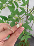 花有心柿山茶花愛心開口戒指女小眾設(shè)計(jì)高級感尾戒女輕奢指環(huán)食指戒指簡約 山茶花愛心+一字排鉆開口戒指 曬單實(shí)拍圖