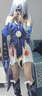 鏡流cos服崩壞星穹鐵道二次元?jiǎng)勇螒騝osplay游戲扮演服漫展套裝 崩壞：鏡流大大+仿真發(fā) XS 曬單實(shí)拍圖