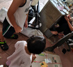 MINI BALA迷你巴拉童鞋男童包頭涼鞋夏季新款中大童寶寶舒適羅馬沙灘洞洞鞋 黑色 腳偏瘦的寶寶建議拍小一碼 36 碼適合腳長(cháng)22.0-22.7cm 曬單實(shí)拍圖