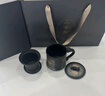 阿貍的愛紫砂泡茶杯茶水分離杯伴手禮商務(wù)禮品父親生日禮物男士送爸爸老公 藍如意紫砂杯【無茶罐】茶具高端 送老師長輩退休紀念品定制實用 曬單實拍圖