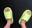 阿迪達(dá)斯Yeezy SLIDE蘋果椰子男女夏日清涼運(yùn)動(dòng)拖鞋HQ6447UK943 曬單實(shí)拍圖