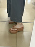 Melissa（梅麗莎）新款Free系列時(shí)尚簡(jiǎn)約可愛(ài)女士面包果凍拖鞋33772 棕色/藍色 (AX100) 38 曬單實(shí)拍圖