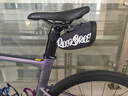 洛克兄弟（ROCKBROS）自行車(chē)尾包便攜公路山地車(chē)折疊車(chē)后鞍座包騎行坐墊包配件 黑色 曬單實(shí)拍圖