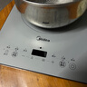 美的（Midea）家用電磁爐電陶爐電池爐2200W大功率猛火新型電磁灶一體微晶面板爆炒炒菜智能定時火鍋爐MC-E22B60 曬單實(shí)拍圖