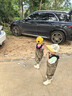 SEKOYA趕海服兒童防水透氣連體玩水下水褲幼兒園寶寶玩沙抓魚(yú)小孩涉水褲 曬單實(shí)拍圖
