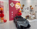 COSCO JUVENI LE兒童電動車蘭博基尼跑車四驅(qū)帶遙控早教音樂可坐人男孩女生日禮物 烤漆銀灰【四驅(qū)+液晶屏+皮座椅】 曬單實(shí)拍圖