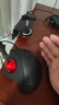 SANWA SUPPLY 人體工學軌跡球鼠標 15°傾斜 全按鍵輕音 大拇指操作 小指指托 4鍵4檔DPI 繪圖設計CAD 34mm球體 紅色 有線GMATB128 曬單實拍圖