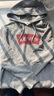 Levi's【特價(jià)來(lái)襲】李維斯女士春季時(shí)尚美式經(jīng)典潮流時(shí)尚寬松衛衣 白色 XS 曬單實(shí)拍圖
