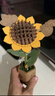 若物木藝繁花積木花diy手工制作拼裝模型玩具兒童生日禮物女孩 向日葵 曬單實拍圖