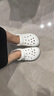 CROCS卡駱馳涼拖鞋 25夏夏新款戶外運(yùn)動鞋透氣涉水鞋沙灘鞋輕便休閑鞋 白色-貝雅（建議拍小一碼） 39.5 (250mm) 曬單實(shí)拍圖