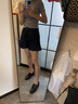 愛(ài)步（ECCO）樂(lè)福鞋女 25年新款優(yōu)雅淺口正裝單鞋粗跟高跟鞋女 型塑291903 黑色29190301001 37 曬單實(shí)拍圖