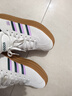 adidas「T頭鞋」VL COURT BOLD厚底增高板鞋德訓(xùn)鞋阿迪達(dá)斯輕運(yùn)動(dòng) 漢玉白/森林綠/祈福淡紫   37 曬單實(shí)拍圖