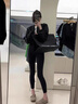 矜持范外套女黑色夾克女短款上衣飛行服復(fù)古休閑2025春新款蝙蝠袖 黑色 M 【建議105-120斤】 曬單實(shí)拍圖