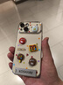 巴蒂尼 立體波點M豆適用iphone16promax手機殼蘋果15pro彩繪新款14全包13pro帶手鏈12電鍍硅膠防摔保護套 【立體波點M豆+M豆手鏈+隱形支架】 iPhone 15 曬單實拍圖