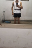 QINKUNG輕功導(dǎo)汗大師跑步背心馬拉松透氣不黏身速干運(yùn)動(dòng)無袖T恤春夏新款 【男款】白色 XL 曬單實(shí)拍圖