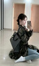 紐芝蘭（NUCELLE）女生包包2025新款鴨鴨小公文托特包單肩斜挎包老花高級感手提女包 曬單實拍圖