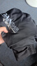 361°男士泳衣分體男款長袖防曬游泳衣潛水沖浪服速干泳衣兩件套裝 黑灰色 2XL 身高170-185cm體重170-190斤 曬單實拍圖