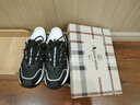 雅格獅丹（Aquascutum）男鞋2025秋季新款男士休閑運動(dòng)鞋防滑增高透氣網(wǎng)面鞋 黑色 40 曬單實(shí)拍圖