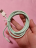 吟悅 適用Type-C數(shù)據(jù)線6A快充oppo華為通用安卓手機(jī)適用vivo小米三星充電線 單條裝-(清新綠) 1.5米 曬單實(shí)拍圖