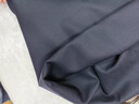 嘉福祥春秋精紡羊毛高端面料 100%純羊毛面料西裝西服褲子裙子馬甲布料 7#藏青色  1米價(jià)格 曬單實(shí)拍圖