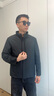 波司登25新款90鵝絨輕薄羽絨服男士短款立領(lǐng)商務(wù)通勤保暖外套B250134151 黑色|8056 XL 185/104A 體重約155-170斤 曬單實(shí)拍圖