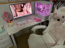 HKC27英寸2K200Hz 顯示器1K IPS  1ms G25H4電競G27H2  G25H3 顯示屏G24H2 G27H2W G24H2W  G27H2pro G24H2W/24英寸/2K/18 曬單實(shí)拍圖
