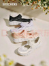斯凱奇（Skechers）女鞋夏季網(wǎng)面透氣瑪麗珍淺口單鞋平底百搭休閑鞋通勤工作鞋117327 曬單實(shí)拍圖