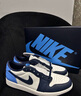 耐克（NIKE）AJ1 黑白熊貓藍(lán)男鞋女鞋情侶復(fù)古防滑耐磨低幫運(yùn)動(dòng)鞋子板鞋籃球鞋 CZ0790-400 44.5 曬單實(shí)拍圖
