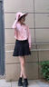CEENIU防曬衣女2025新款夏季網(wǎng)眼透氣夏季戶(hù)外騎行防曬服寬松防曬短外套 粉色 網(wǎng)眼面料-帽子+防曬衣 曬單實(shí)拍圖