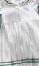 戴維貝拉（DAVE＆BELLA）汽水棉學院風連衣裙女童衣服運動兒童裙子夏裝新款童裙寶寶百褶裙 白色【現(xiàn)貨】 130 cm（建議身高120-130cm） 曬單實拍圖