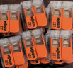 WAGO萬可接線端子 電線端子 三孔連接器 適用軟硬導線 10只裝221-413 曬單實拍圖
