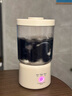 KOGER雙杯洗內(nèi)褲內(nèi)衣洗衣機(jī)小型洗襪子神器洗衣杯便攜式宿舍家用旅行母嬰兒童懶人半自動(dòng)化妝刷清洗機(jī) 雙杯-奶油黃【1.6L+4000Mah】 曬單實(shí)拍圖