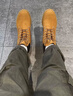 添柏嵐（Timberland）10061W大黃靴踢不爛男女同款工裝靴戶外馬丁靴 10061W（偏大一碼） 44 曬單實(shí)拍圖